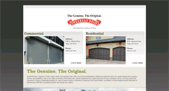 Desktop Screenshot of overheaddoortulsa.com